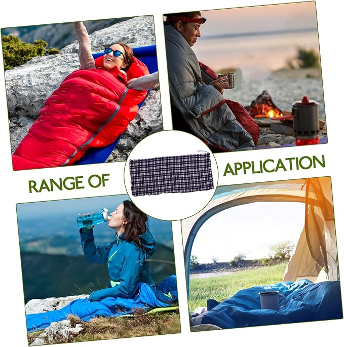 Lightweight Down Liner Portable Thermal Blanket for Camping Hiking Outdoor Use Foldable Compact Design Suitable for Adults and Travel