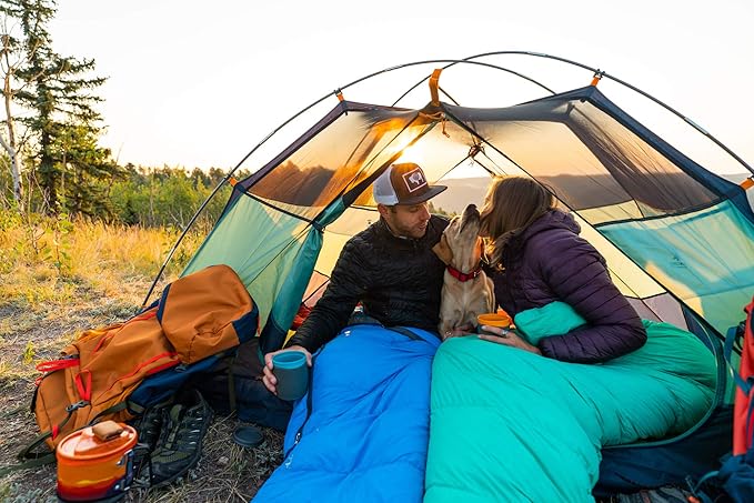 Kelty Cosmic 0 Ultra 4 Season Down Mummy Sleeping Bag Winter Camping Backpacking Sleep System 800 Fill Dridown