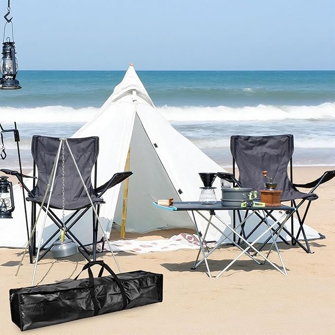 Camping Chair Replacement Bag 47 Inch Large Folding Chair Carry Bag Rocker Chairs Freestyle Rocker Chair Collapsible Double Loveseat Chair Compatible with GCI FAIR Wind Cascade Mountain Tech