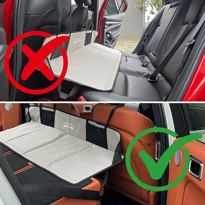 ONTYZZ Car Rear Seat Mattress Extension Plate for Air Mattress Foldable Portable Mattress for Sleeping Increase Vehicles Bed Camping Space