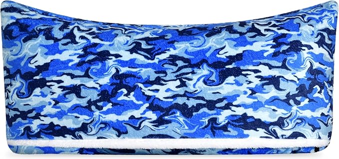 iscream 70 x 28 Faux Sherpa-Lined Silky Silky Fleece Zippered Sleeping Bag - Wild Camo