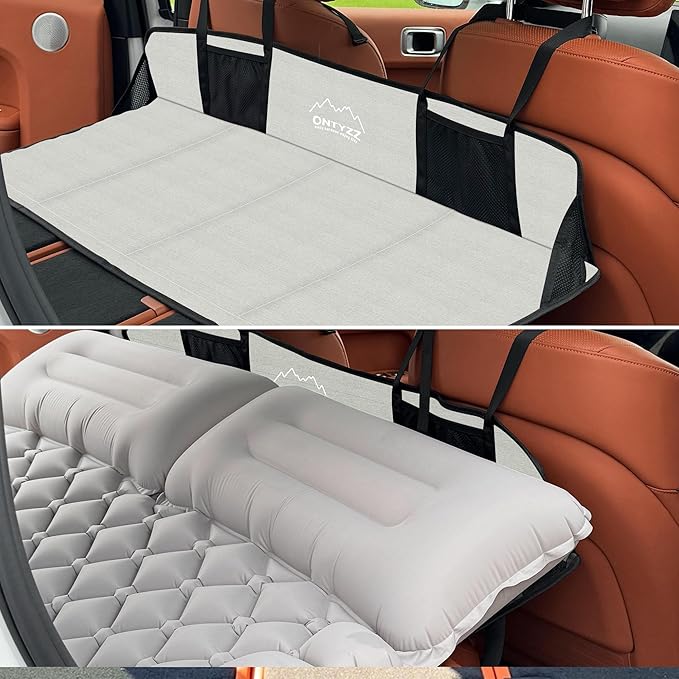 ONTYZZ Car Rear Seat Mattress Extension Plate for Air Mattress Foldable Portable Mattress for Sleeping Increase Vehicles Bed Camping Space