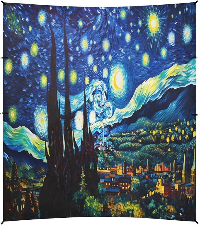 Camping Sun Shelters Starry Night Beach Canopy 126 * 110.2in