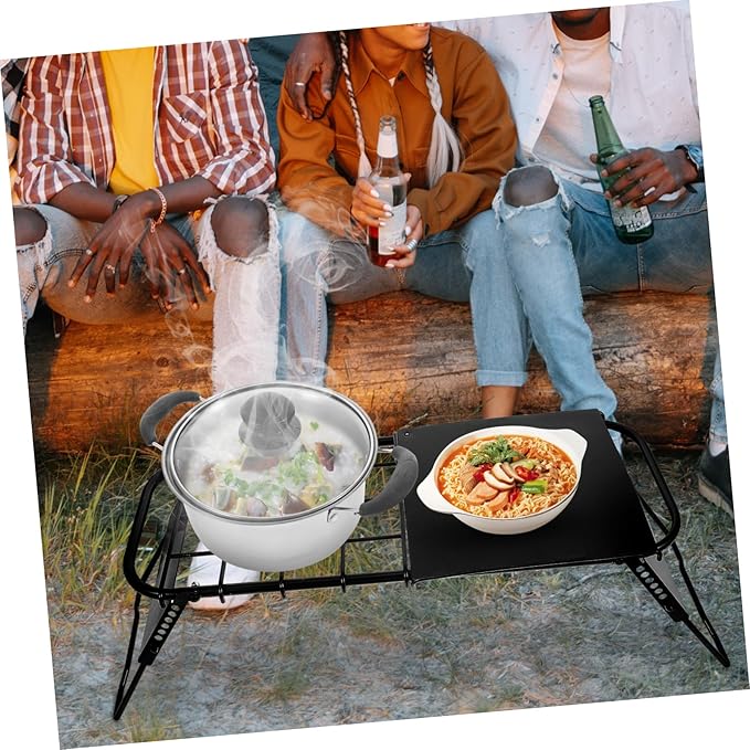 VICASKY Telescopic Folding Table Adjustable Height for Camping BBQ Picnic Portable Outdoor Table