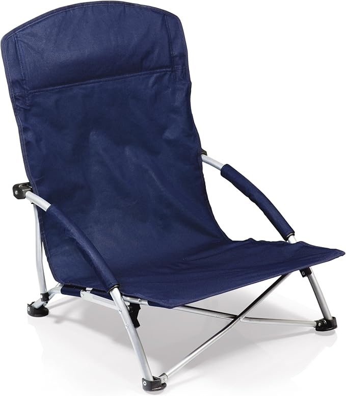 ONIVA - a Picnic Time brand - Tranquility Beach Chair with Carry Bag - Low Beach Chair