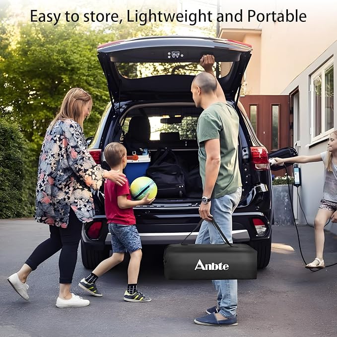 Anbte 3ft Folding Camping Table with Storage Net and Bag 2 Adjustable Heights Aluminum Roll Up Camping Table &amp Ultralight Camping Bed Height Adjustable Support 180KG Portable Cots