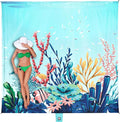 WEKAPO Beach Blanket Waterproof Sandproof Oversized Extra Large Beach Mat Sand Free Lightweight &amp Compact Sand Free Mat with 6 Stakes &amp 4 Corner Pockets
