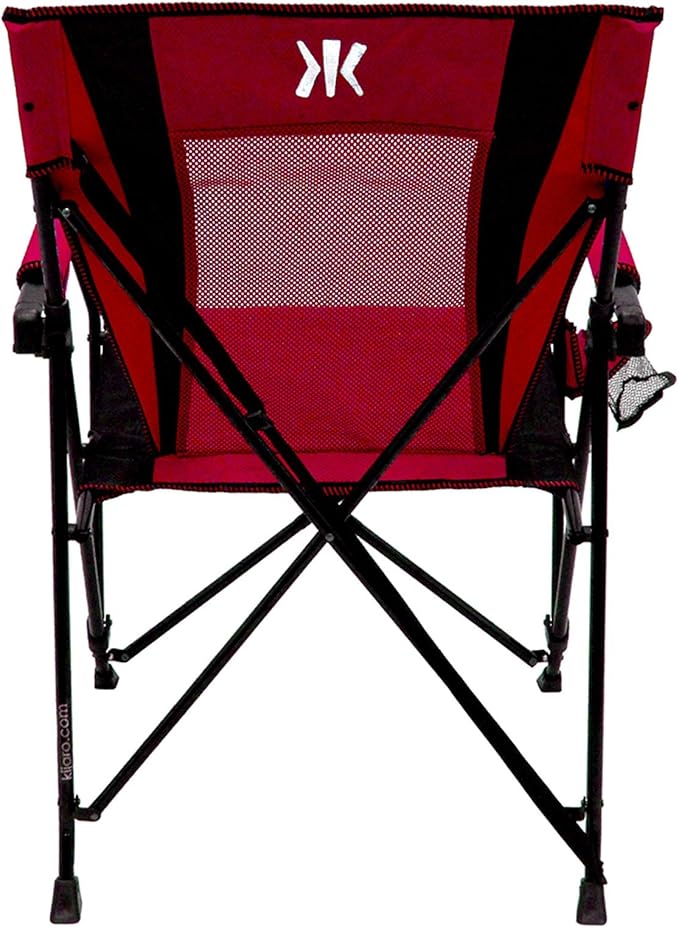 Kijaro Enjoy Versatile Folding Sports Outdoor Chair &amp Lawn Chair Dual Lock Feature Ireland Green (Hard Arm)