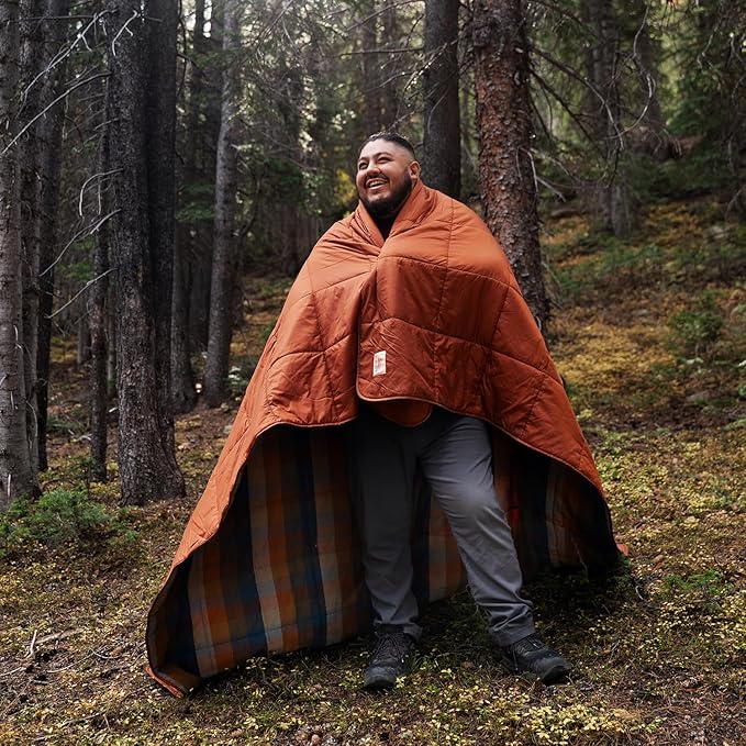 Kelty Wayback Biggie Blanket Oversized Camping Blanket Fits Queen Sized Bed Organic Cotton Flannel Machine Washable