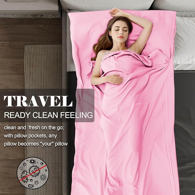 Self Tan Sleep Sack Breathable Protect Sheets From Self Tanner Lightweight Poly Self Tanning Sheet Protector Self Tanner Sleeping Bag Travel And Camping Sheet Sleeping Bag Liner