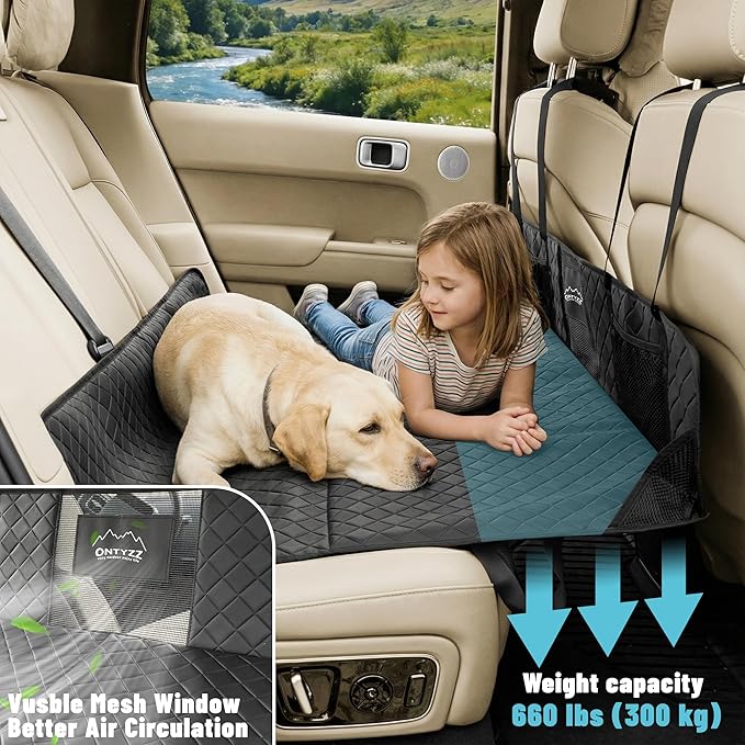 ONTYZZ Car Rear Seat Mattress Extension Plate for Air Mattress Foldable Portable Mattress for Sleeping Increase Vehicles Bed Camping Space
