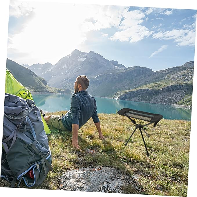 UPKOCH Foldable Fishing Stool Lightweight Portable Outdoor Chair for Camping Fishing and Picnics Compact Design for for Outdoor Enthusiasts
