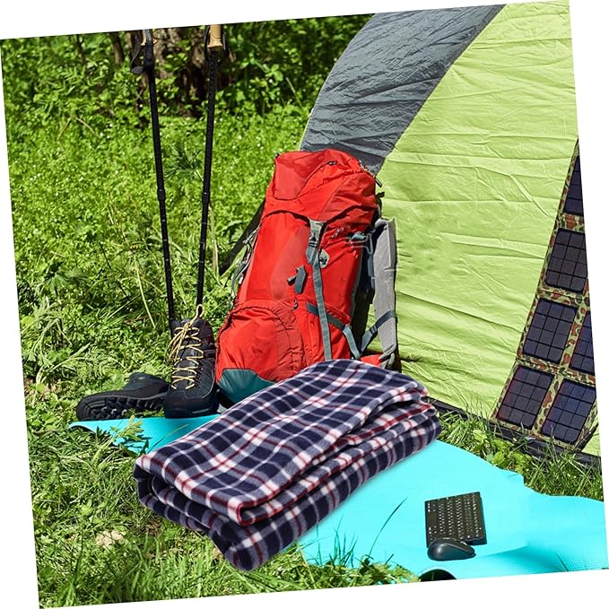 Lightweight Thermal Down Blanket Liner for Adults Portable Foldable Camping and Hiking Sleep Sack Warm Fleece Indoor Outdoor Use