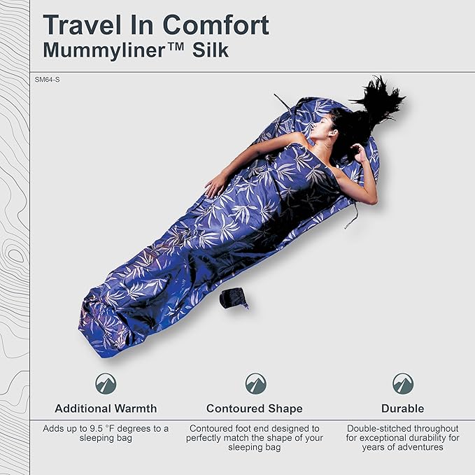 COCOON - Premium - MummyLiner - Silk - Small