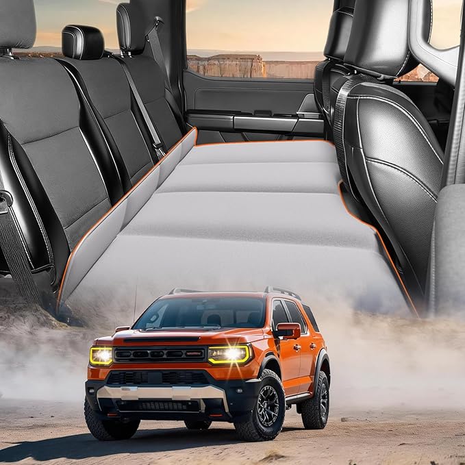 Car Bed Backseat For Honda Passport Folding Mattress | Non Inflatable Car Mattress Easy To Clean Material With Convenient Storage Design Inflation-Free Sleeping Platform Car Camping Accessories