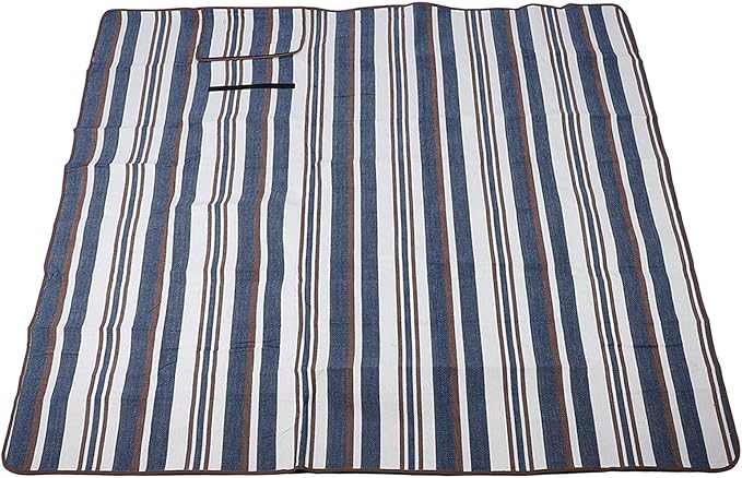 Picnic Blanket Sandproof | Extra Large 200x185cm for 6-8 Adults | Portable Foldable Outdoor Mat for Beach/Camping/Park | Oxford Cloth with Carry Handle