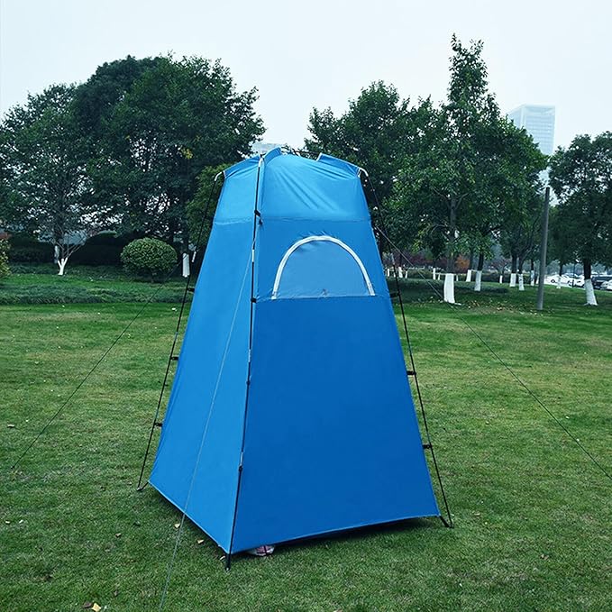 Pop Up Privacy Shower Tent Portable Outdoor Camping Bathroom Toilet Tent Changing Dressing Room Privacy Shelters Room Lightweight &amp Sturdy Foldable for Outdoors Indoors
