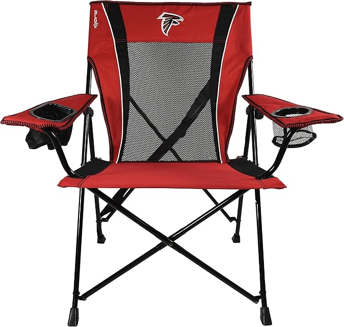 Kijaro Sports Fan Folding Chair 26 L x 35.5 W x 37 H Atlanta Falcons
