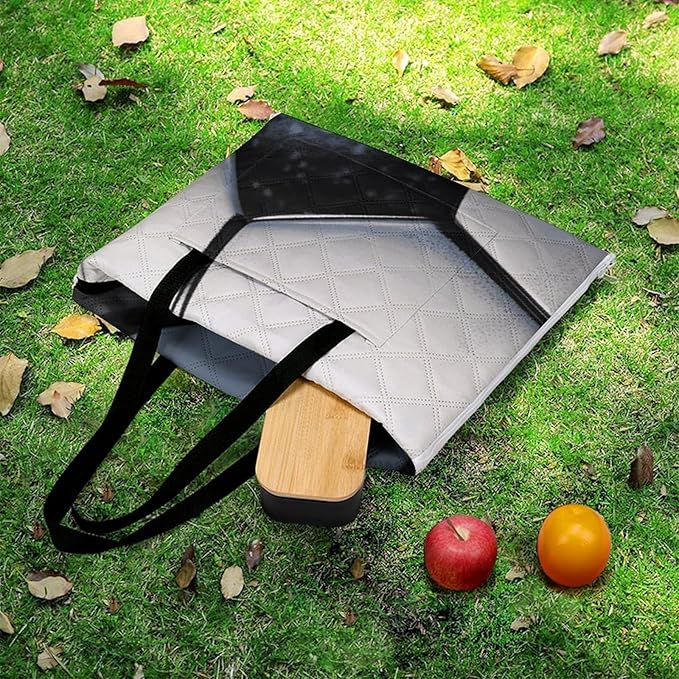 Zipper Soccer Ball Style Picnic Mat Suitable for Travel Camping Park Or Home Use