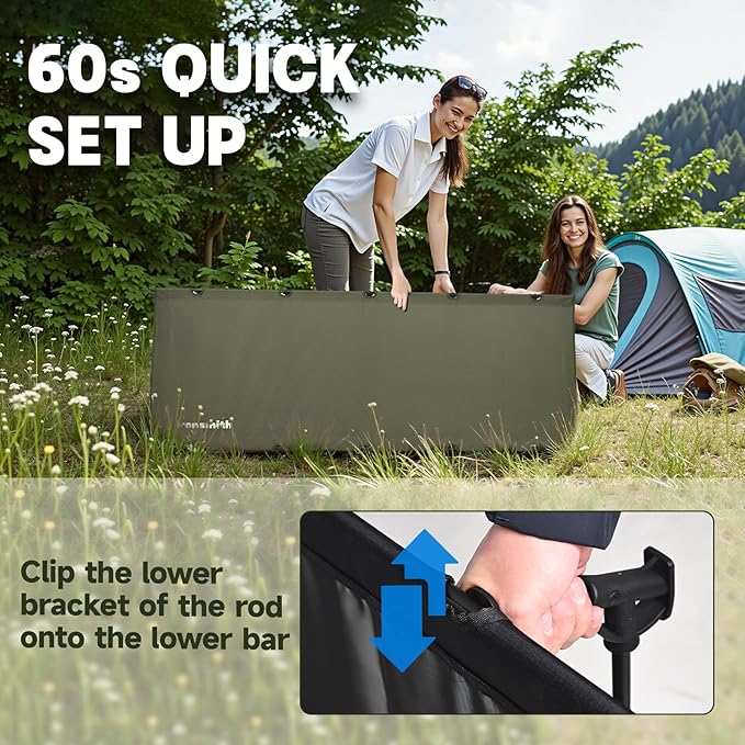 ASGARD Camping CotPortable Camping Bed for Adults ChildrenFoldable Sleeping cots for HikingCampingTravel Foldable Bed for Office nap Support 330LB Ultralight Backpacking Gear