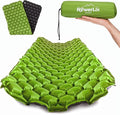 POWERLIX Ultralight Inflatable Camping Sleeping Pad - Camping Mattress Sleeping Mat for Backpacking Hiking Compact Lightweight Sleeping Pad for Camping Inflation Bag/Repair Kit Included