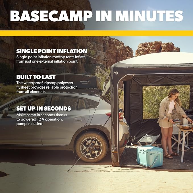 Dometic Hub 2 Redux Inflatable Shelter – Lightweight Eco-Friendly and Perfect for Outdoor Activities