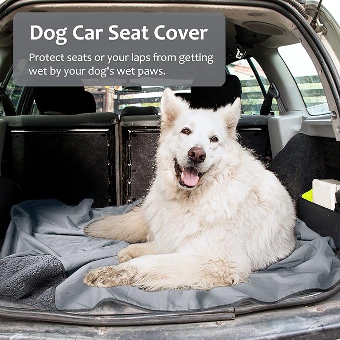 Tirrinia Large Waterproof Outdoor Blanket Soft Warm Windproof Stadium Blanket with Sherpa Fleece and Foldable for Outdoor Sport Baseball Football Beach Concerts Car