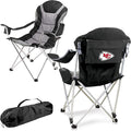 Picnic TIME NFL Unisex-Adult NFL Reclining Camp Chair Beach Chair for Adults Sports Chair with Carry Bag