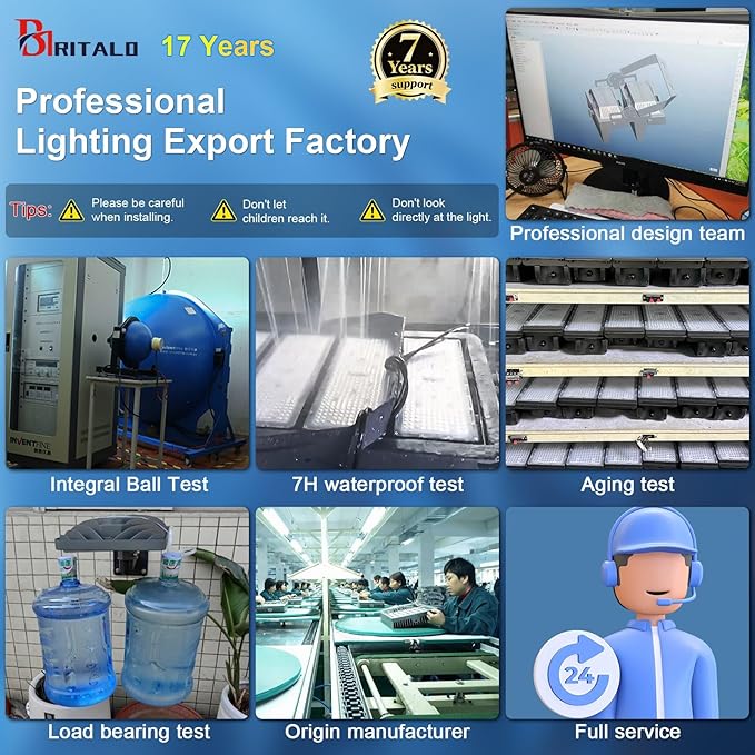 75000LM Dimmable Led Stadium Flood Light 3000W Equivalent Super Bright 0-500w Led Arena Lights 100-277v 5000k Yoke Mount Ip66 Waterproof Outdoor Wall Light Commercial forYardBarnCourt