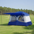 Vidalido Tents3-4 Person Camping Tent with Extended VestibuleWeather Resistant Family Tents with Breathable Mesh WindowsEasy Install Waterproof Outdoor Tent for Backpacking and Camping Hiking