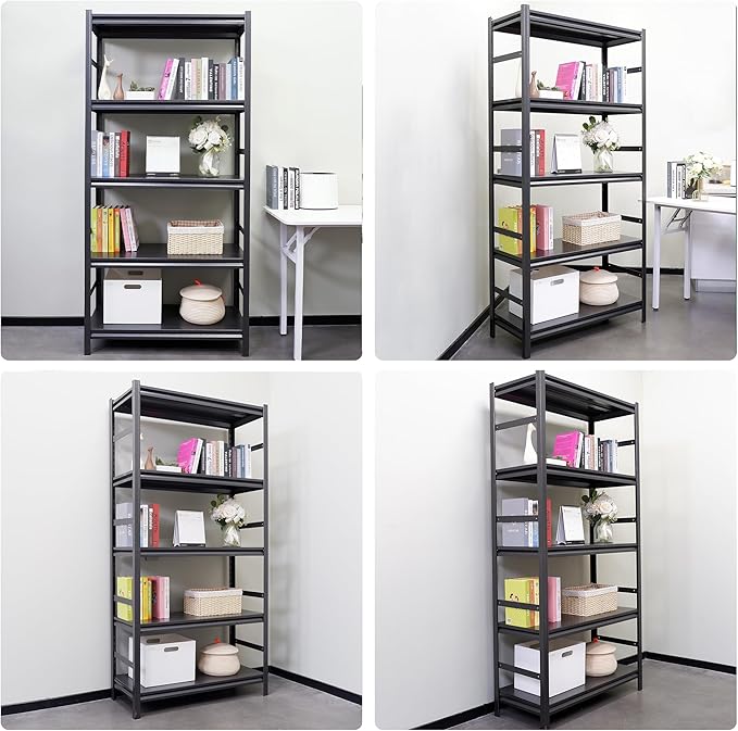 1980 * 1200 * 457mm Double-Sided Fence Style Storage Rack Kitchen Warehouse Bookshelf Garage Storage Rack
