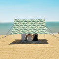 ALAZA Green Sea Turtle Bubble Beach Tent Sun Shelter UPF50+ Protection Beach Shade Canopy w/ 4 Sandbags for Outdoor Camping Fishing Backyard Fun Picnic 10x9 ft