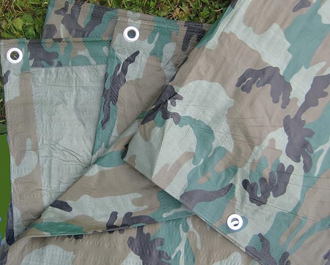 12' x 16' Camouflage Tarp XS