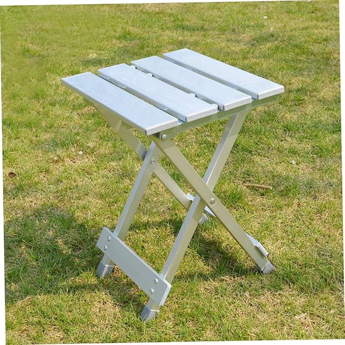 Portable Aluminum Alloy Folding Chair for Camping Hiking Picnic Lightweight Compact