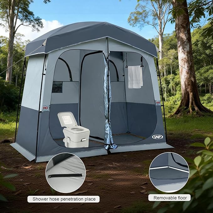 Shower Tent Outdoor Camping Privacy Shelter-Dressing Changing Room-Portable Toilet Tent for Hiking Sun Shelter Picnic Fishing