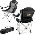 Picnic TIME NCAA Arkansas Razorbacks Reclining Camp Chair - Beach Chair for Adults - Sports Chair with Carry Bag