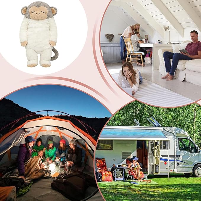 Giant Monkey Sleeping Bag for Human Monkey Shaped Animal Sleeping Bags for Adults for Indoor Use Or Camping TripsSleepovers