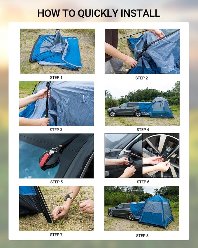 SEALIGHT SUV Tents 4-6p