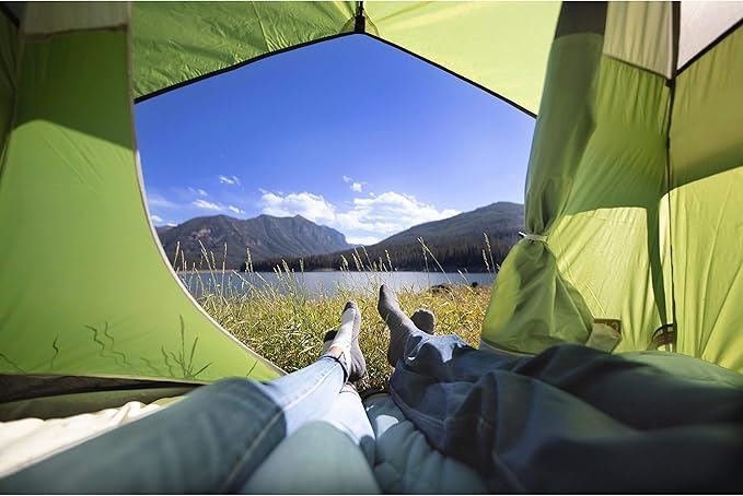 Coleman Sundome Camping Tent with Rainfly 2/3/4/6 Person Tent Sets Up in 10 Mins Weatherproof Shelter for Camping Festivals Backyard Sleepovers &amp More