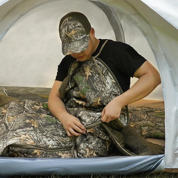 LOOGU Camo Blanket Waterproof Insulation Poncho Liner for Outdoor Camping Hiking Hunting Survival Backpacking Picnicking