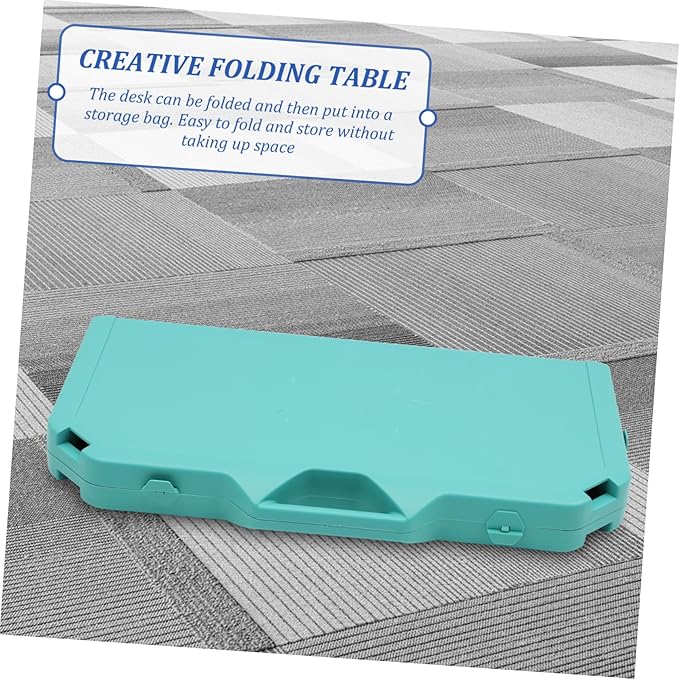 1pc Lightweight Folding Camping Table Portable Picnic Desk for Outdoor Activities and Easy to Store for Bbqs Beach Parties and Travel