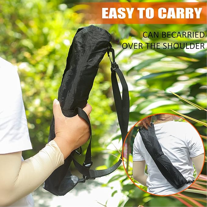 Portable Retractable Camping Stool Height-Adjustable One-Legged Chair with Carry Backpack for Fishing Hiking Hunting BBQ Bear up to 150kg