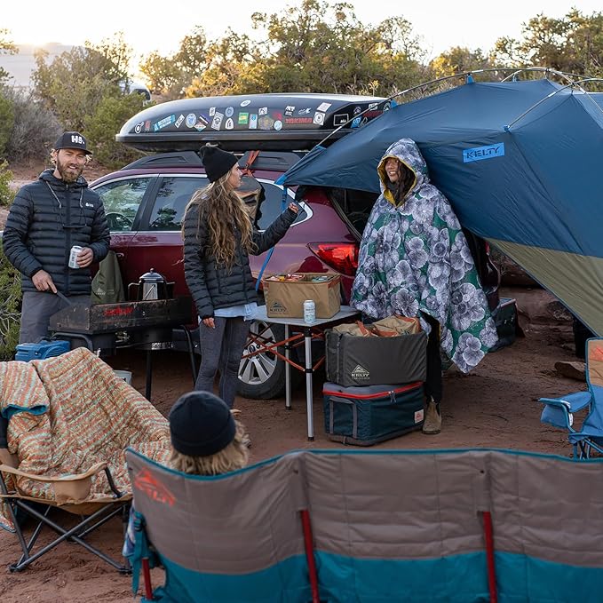Kelty Sideroads Awning Shelter for Car Camping Tailgating and Summer Beach Trips Protection from Elements and UV Universal Mount Sturdy Steel Frame Easy Setup