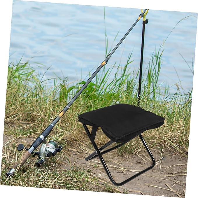 Portable Folding Stool Oxford Material Camping Chair for Outdoor Hiking Fishing Picnic