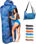 Inflatable Couch Air Lounger for Adults Ultralight Portable Blow up Couch Air Sofa Inflatable Beach Lounger Bed for Camping Hiking Festival Backyard Lawn No Pump Required