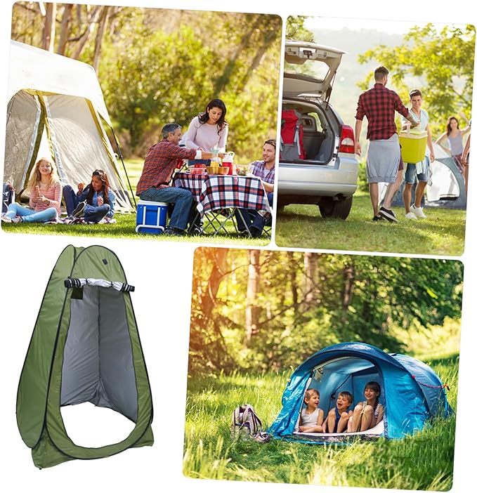 1Pc Portable Changing Clothes Tent Automatic Pop Up Privacy Shower Tent for Camping Fishing and Outdoor Activities Durable and Easy to Carry