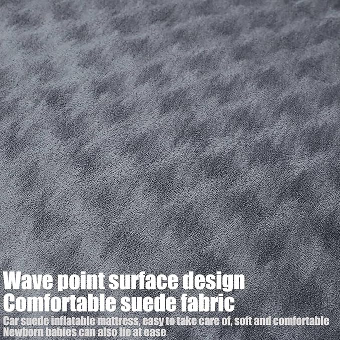 Truck Bed Mattress Portable Car Air Mattress for SUV Truck Camping &amp Travel Black