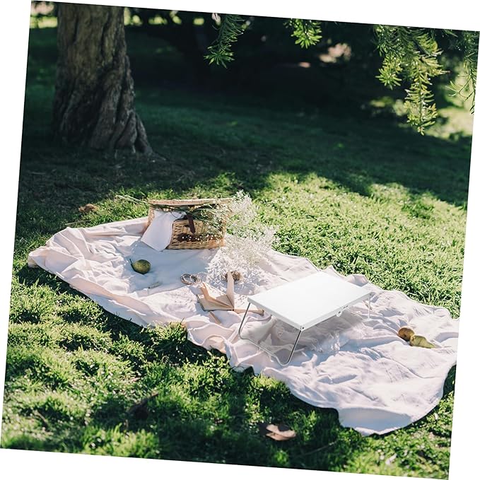 HANABASS Portable Folding Camping Table Lightweight for Outdoor Cooking Picnics Bbqs and Hiking Convenient Design for and Setup