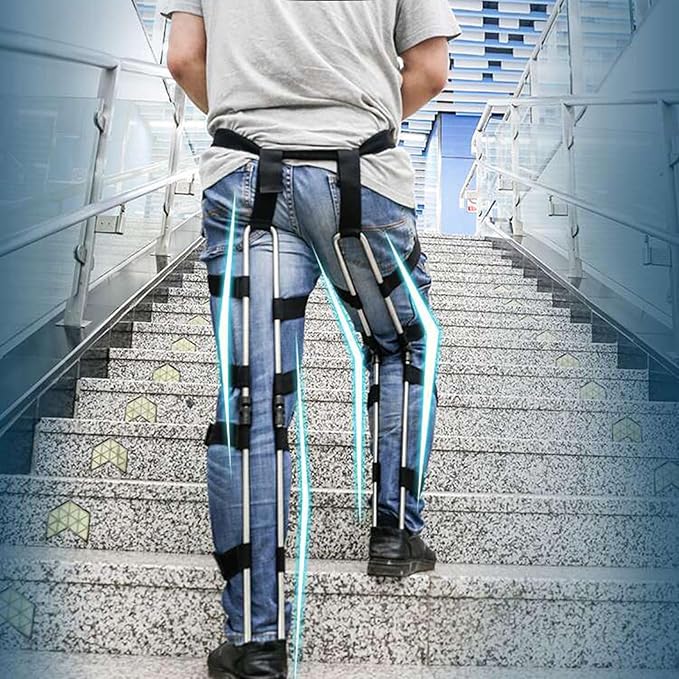 Wearable Chair - Leg Support Portable Adjustable Seat Ergonomic Design with Invisible Lightweight Construction | Fishing Adventures Subway Travel Outdoor Concerts Long Standing