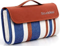 scuddles Extra Large Picnic Blanket – 80 x 80 Waterproof Outdoor Mat with Soft Dual-Layer Comfort Foldable Sand-Free Travel Rug for Beach Camping Lawn &amp Parks